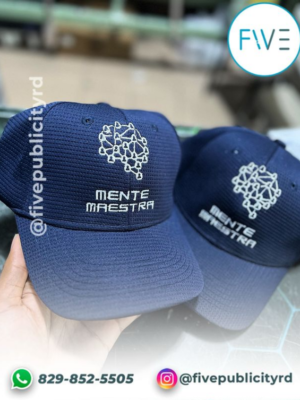 Gorra bordada